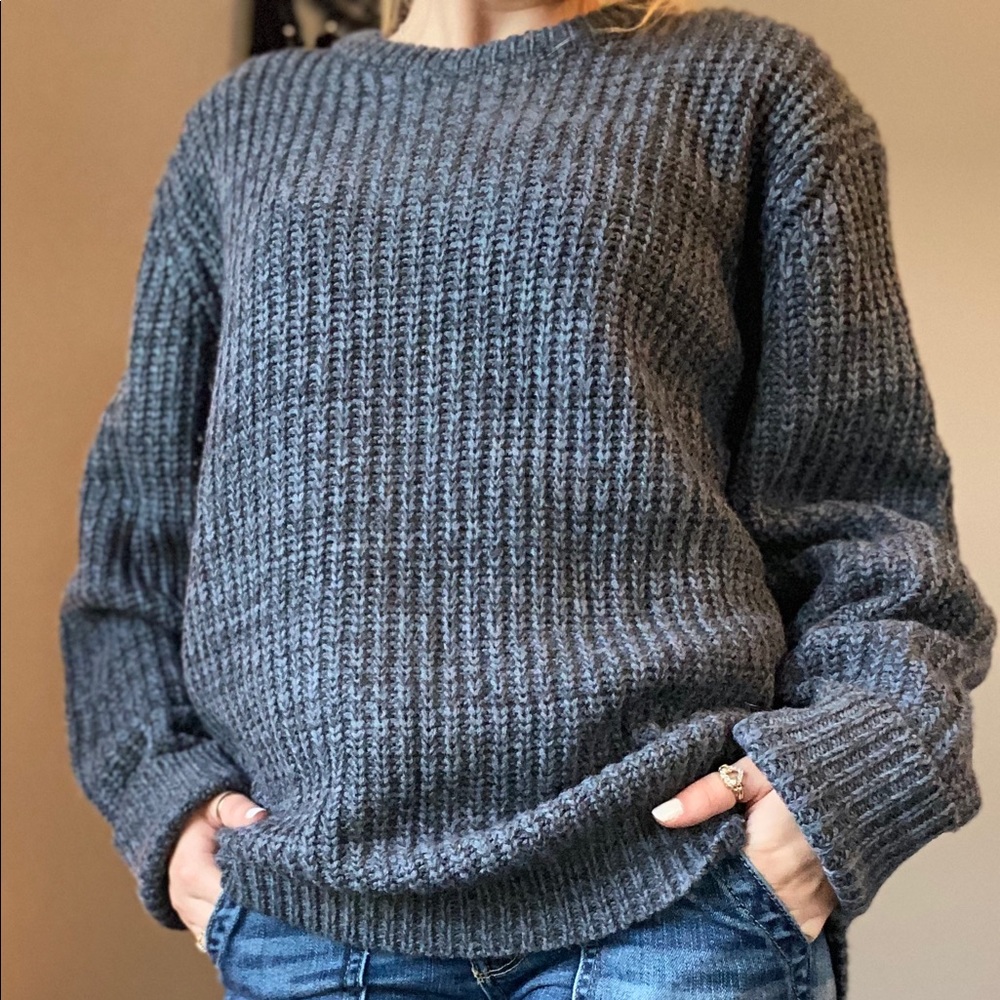 Blue sweater